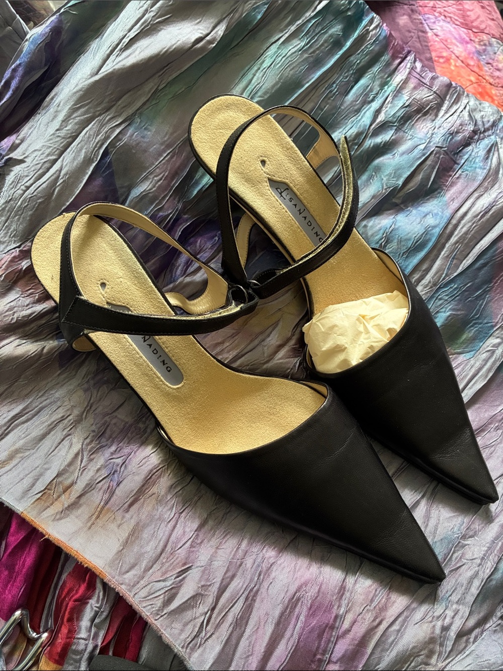 Lisa Nadine designer wedge shoe